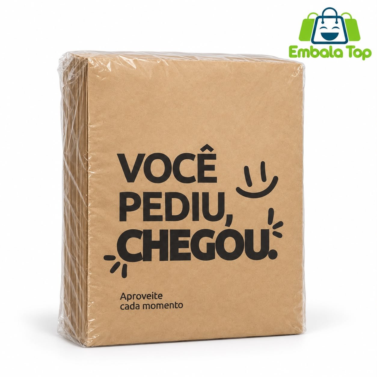 SACO  KRAFIT 32X18X12 LISO DELIVERY  (P)