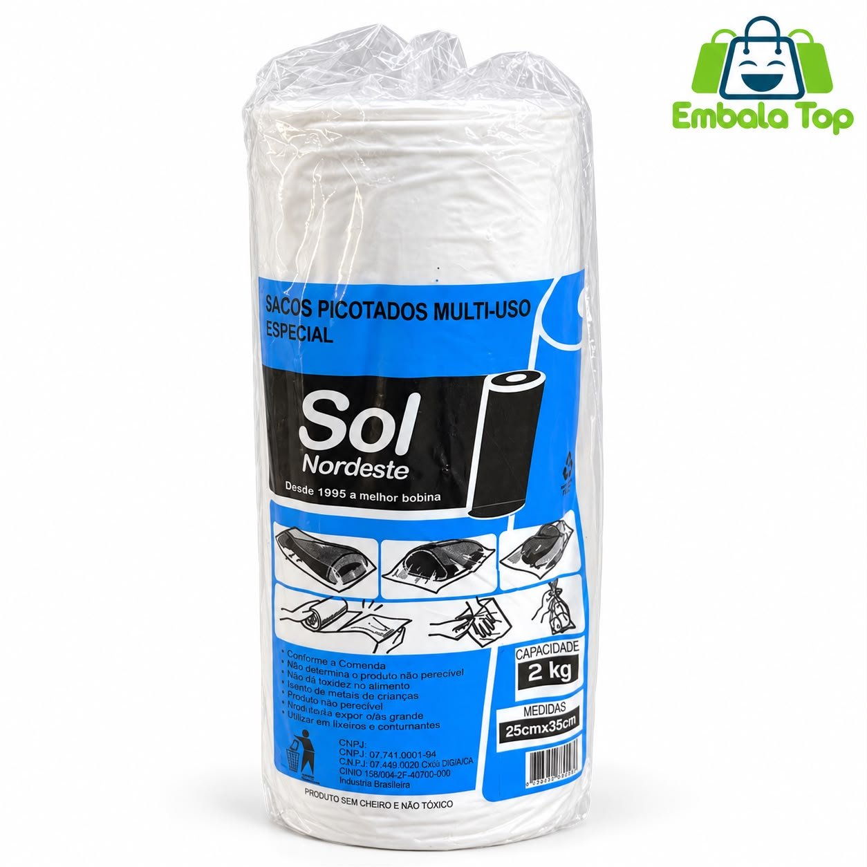 BOBINA 25x35 3K ESPECIAL (AZUL)