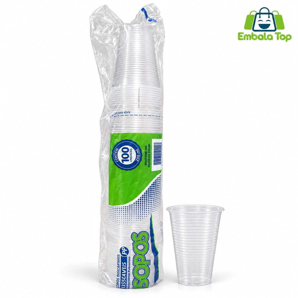 COPO 250 ML PP ISOCOPOS