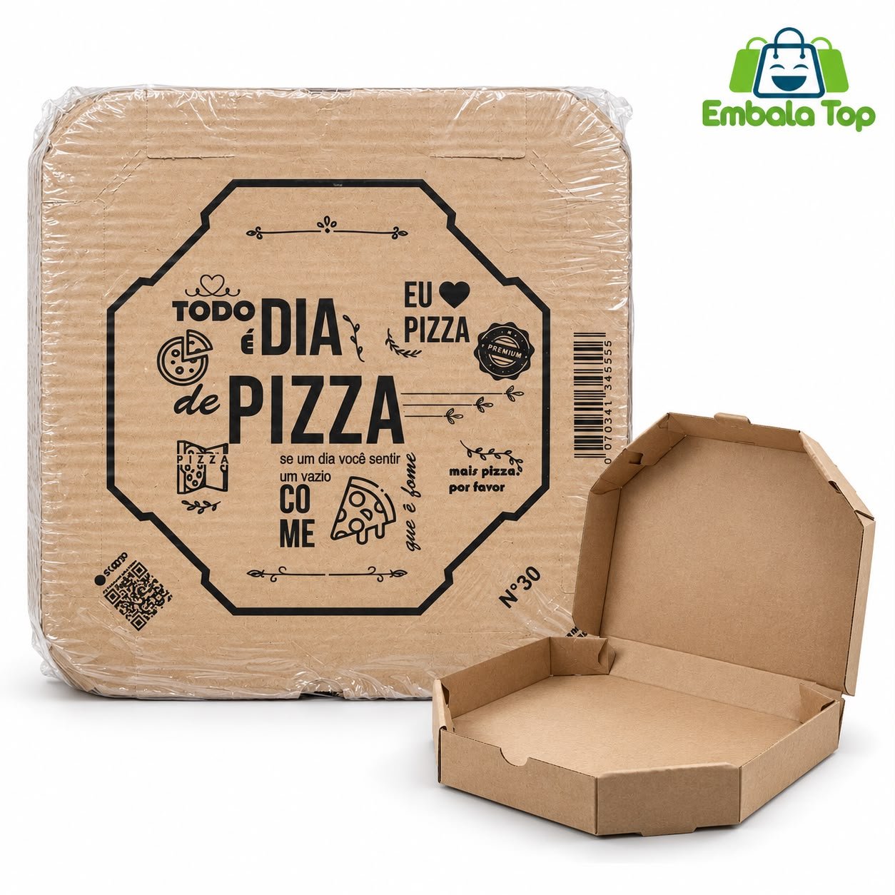 CAIXA P/PIZZA Nº30  25UND