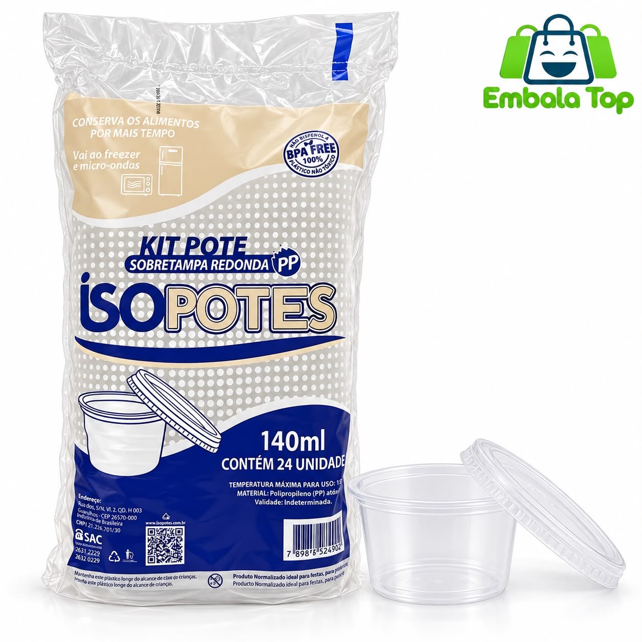 KIT POTE 140 ML TOTAL